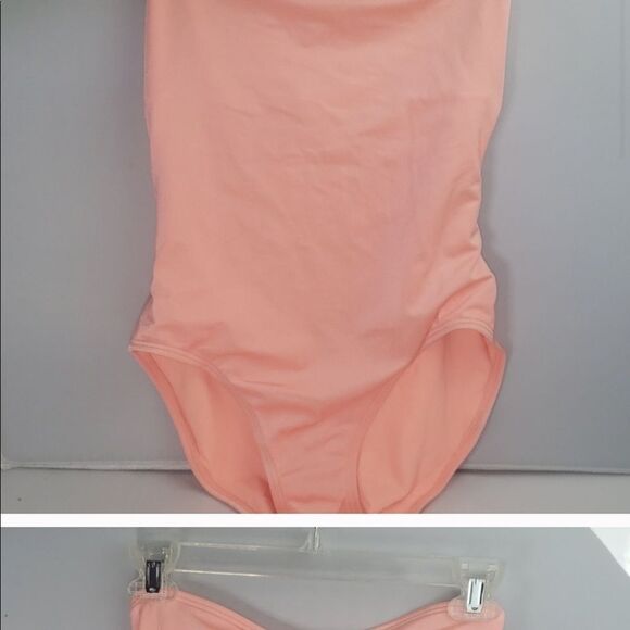 Vince Camuto PINK One-Piece Swimsuit sz 8 - Picture 4 of 11